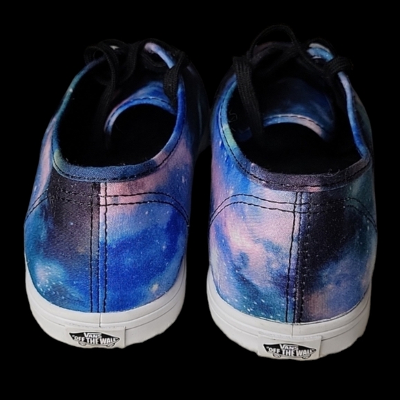 Vans Galaxy Shoes, Men's Size 6, Women's Size 7, Blue Turquoise Purple, Unisex - Picture 5 of 8